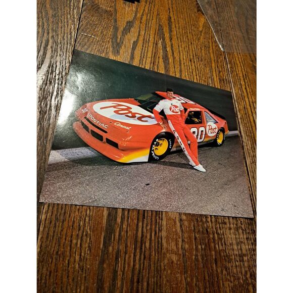 Michael Waltrip 8x10 Photo Vintage NASCAR Post Pontiac #30 Glossy Picture Racing - Picture 1 of 2